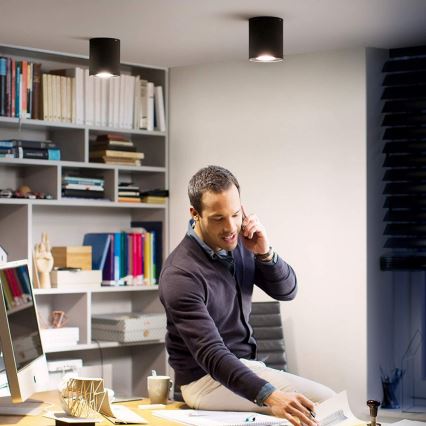 Philips - LED spotlampe dæmpbar Hue PILLAR 1xGU10/5W/230V + fjernbetjening