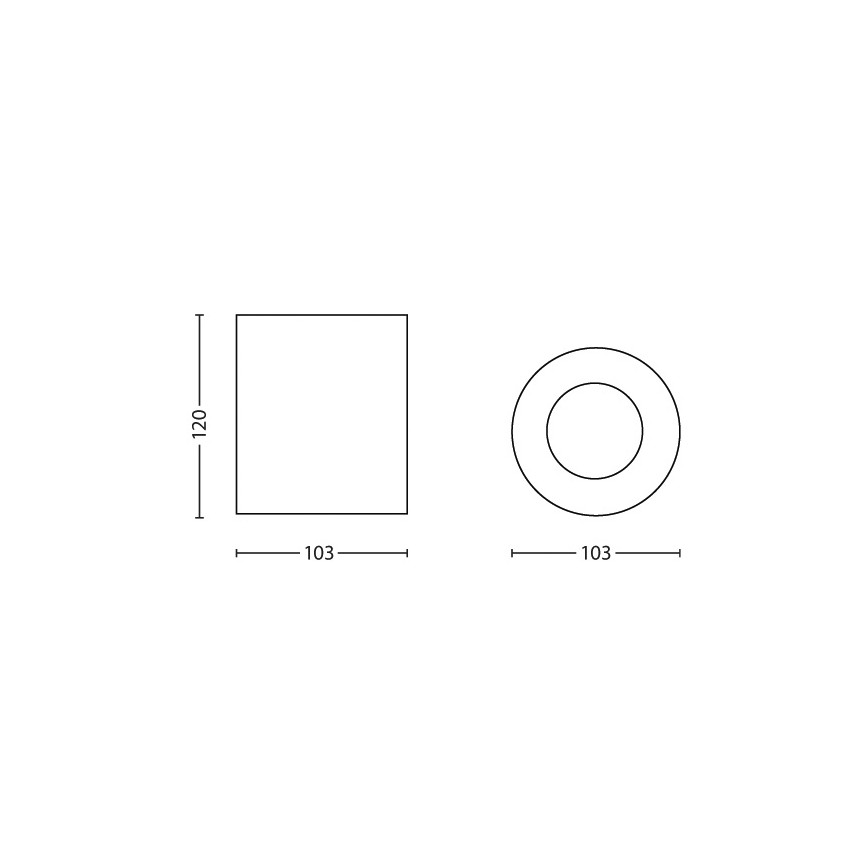 Philips - Spotlampe 1xGU10/20W/230V