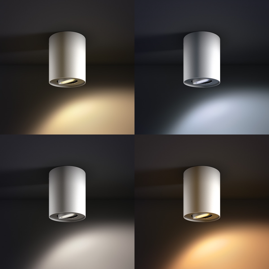 Philips - LED dæmpbart spotlys Hue PILLAR 1xGU10/5,5W + fjernbetjening
