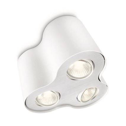 Philips 56333/31/16 - Spotlys MYLIVING PILLAR 3xGU10/35W/230V hvid