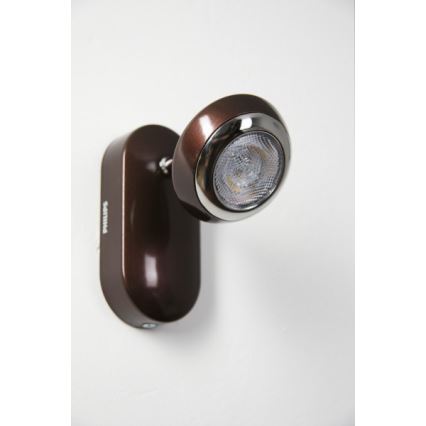 Philips 57170/44/16 - LED spotlamper MYLIVING SEPIA 1xLED/3W/230V