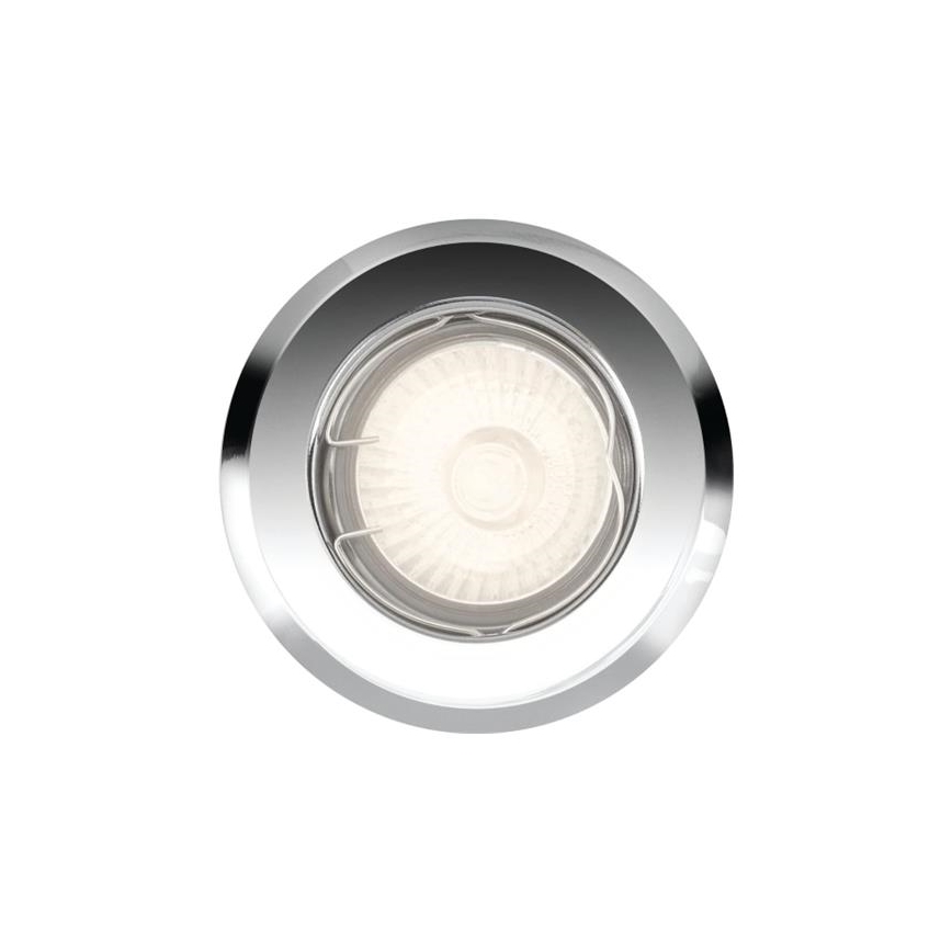 Philips - Indbygningslampe 1xGU10/50W/230V skinnende krom