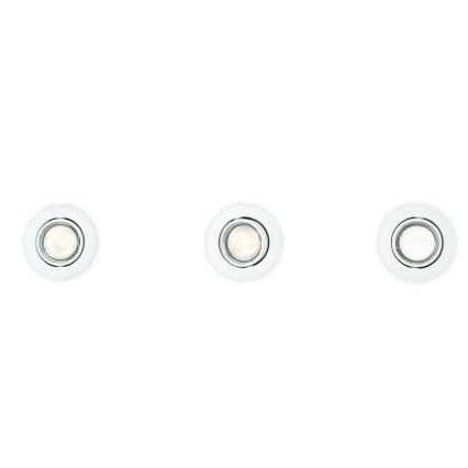 Philips 59243/31/E7 - SÆT 3x Indbygningslampe ENIF 1xGU10/50W/230V