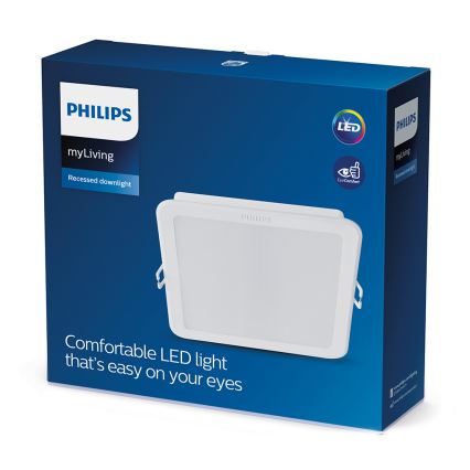 Philips - LED-indbygningsarmatur LED/17W/230V 3000K