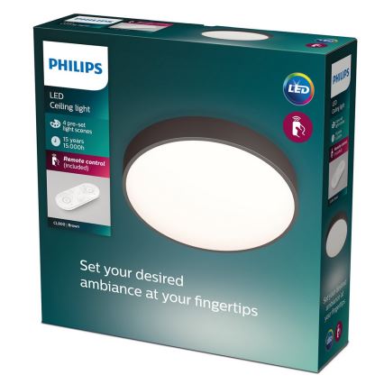Philips - dæmpbar loftlampe LED/28W/230V + fjernbetjening