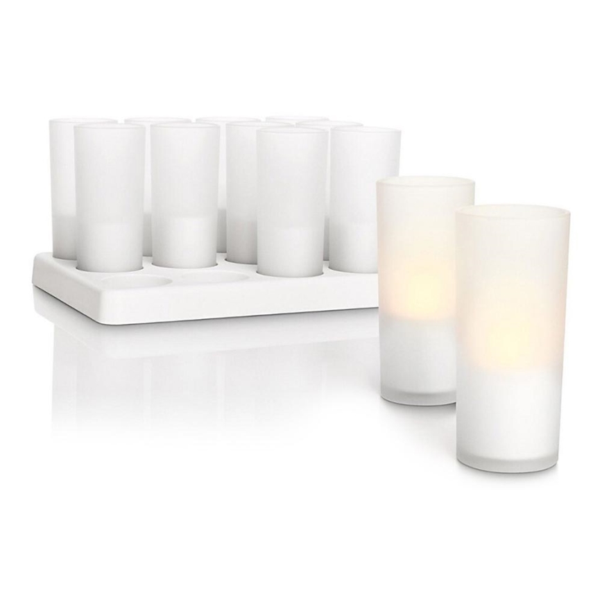 Philips 69133/60 / PH - Dekorative LED stearinlys STEARINLYS (SET 12ks) 12xLED / 1W