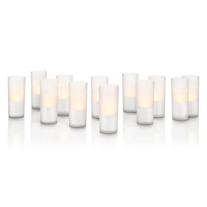 Philips 69133/60 / PH - Dekorative LED stearinlys STEARINLYS (SET 12ks) 12xLED / 1W