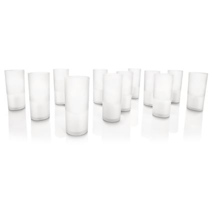Philips 69133/60 / PH - Dekorative LED stearinlys STEARINLYS (SET 12ks) 12xLED / 1W