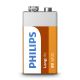 Philips 6F22L1F/10 - Zinkklorid batteri 6F22 LONGLIFE 9V