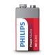 Philips 6LR61P1B/10 - Alkalisk batteri 6LR61 POWER ALKALINE 9V