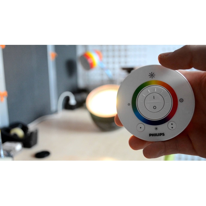 Philips 70999/30/PH - LED lysdæmper bordlampe LIVINGCOLORS IRIS 1xLED/10W/230V