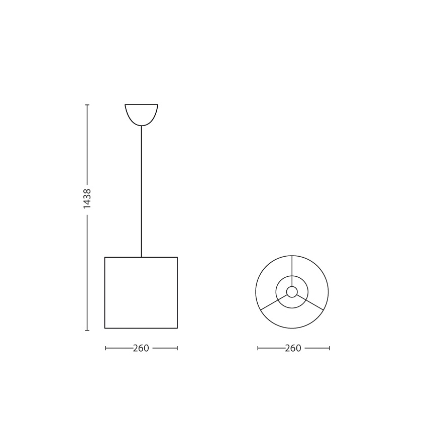 Philips - Pendel til børn 1xE27/23W/230V