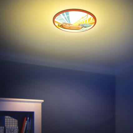 Philips 71761/32/16 - Børns LED-væglampe DISNEY CARS 1xLED/7,5W/230V