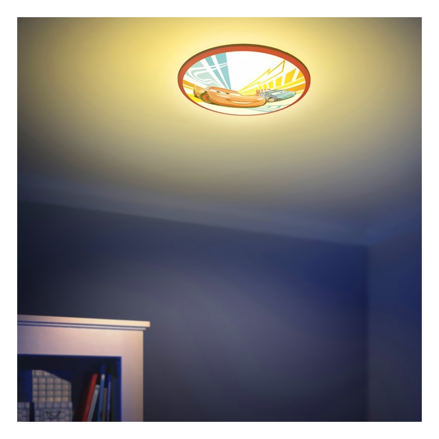 Philips 71761/32/16 - Børns LED-væglampe DISNEY CARS 1xLED/7,5W/230V