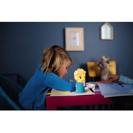 Philips 71768/03/16 - LED belysning for børn DISNEY ELSA 1xLED/0,3W/3V