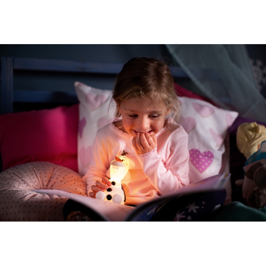 Philips 71768/08/16 - LED belysning for børn DISNEY FROZEN 1xLED/0,3W/3V