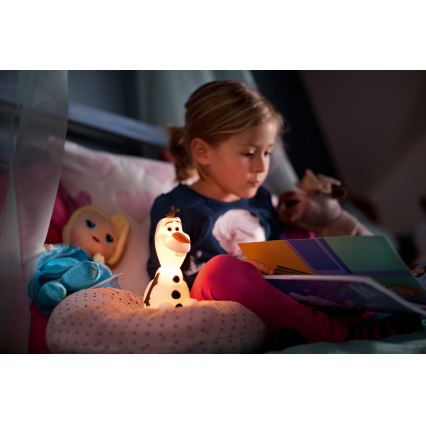 Philips 71768/08/16 - LED belysning for børn DISNEY FROZEN 1xLED/0,3W/3V