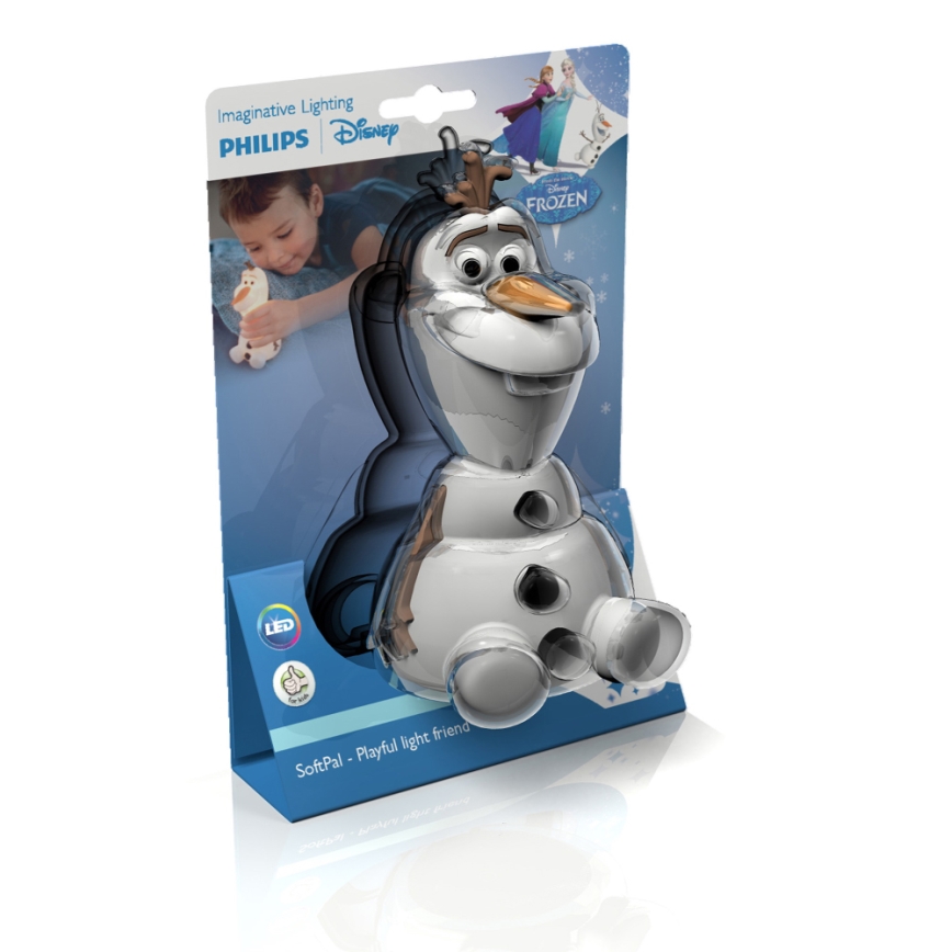 Philips 71768/08/16 - LED belysning for børn DISNEY FROZEN 1xLED/0,3W/3V