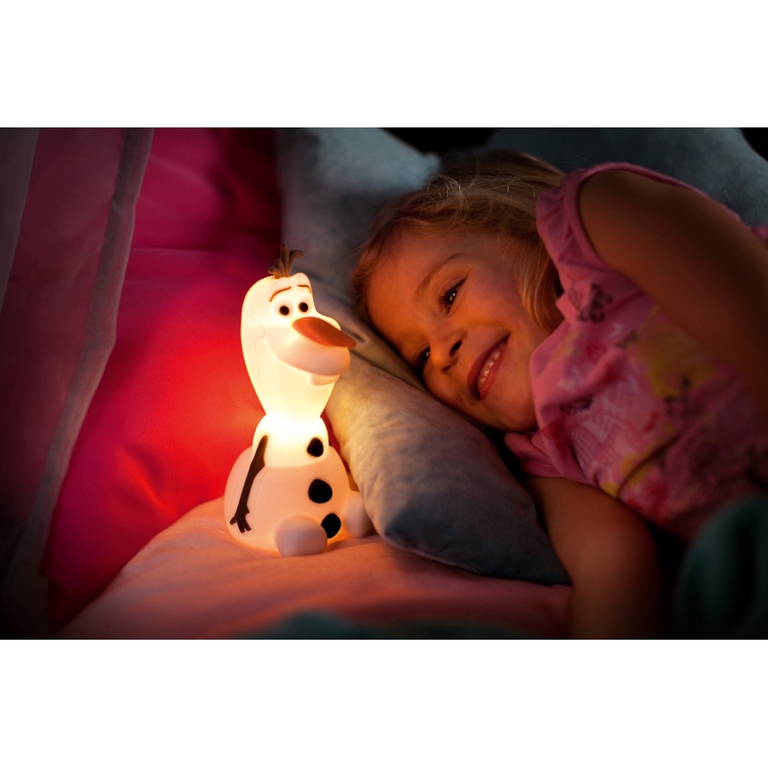 Philips 71768/08/16 - LED belysning for børn DISNEY FROZEN 1xLED/0,3W/3V