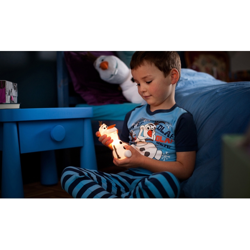 Philips 71768/08/16 - LED belysning for børn DISNEY FROZEN 1xLED/0,3W/3V