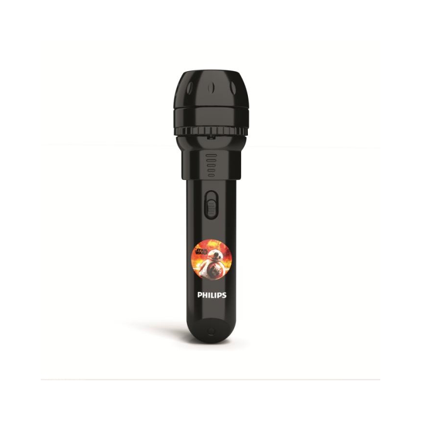 Philips 71788/30/P0 - LED-lommelygte til børn og projektor DISNEY STAR WARS LED/3xLR44