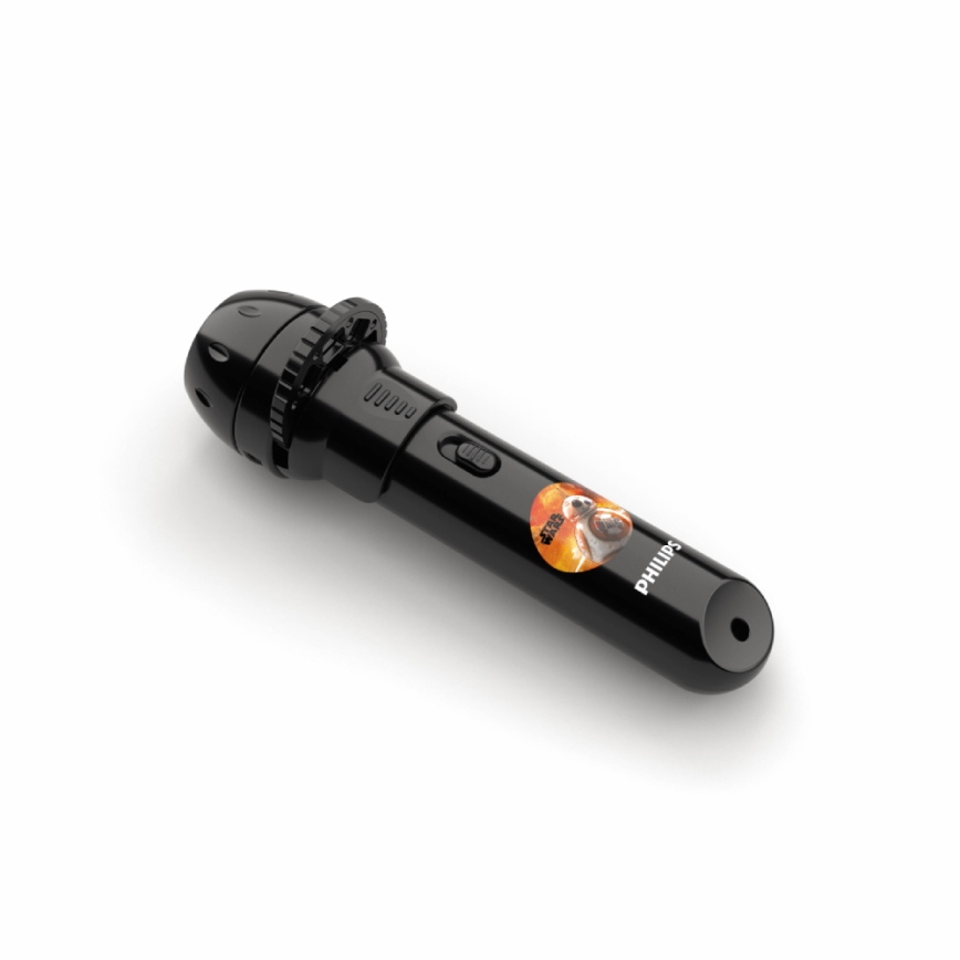 Philips 71788/30/P0 - LED-lommelygte til børn og projektor DISNEY STAR WARS LED/3xLR44