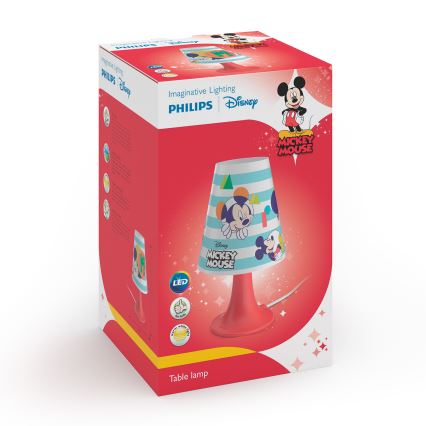 Philips 71795/30/16 - LED bordlampe for børn DISNEY MICKEY MOUSE LED/2,3W/230V