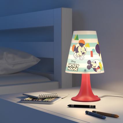 Philips 71795/30/16 - LED bordlampe for børn DISNEY MICKEY MOUSE LED/2,3W/230V