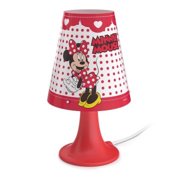 Philips 71795/31/16 - LED bordlampe for børn DISNEY MINNIE MOUSE LED/2,3W/230V