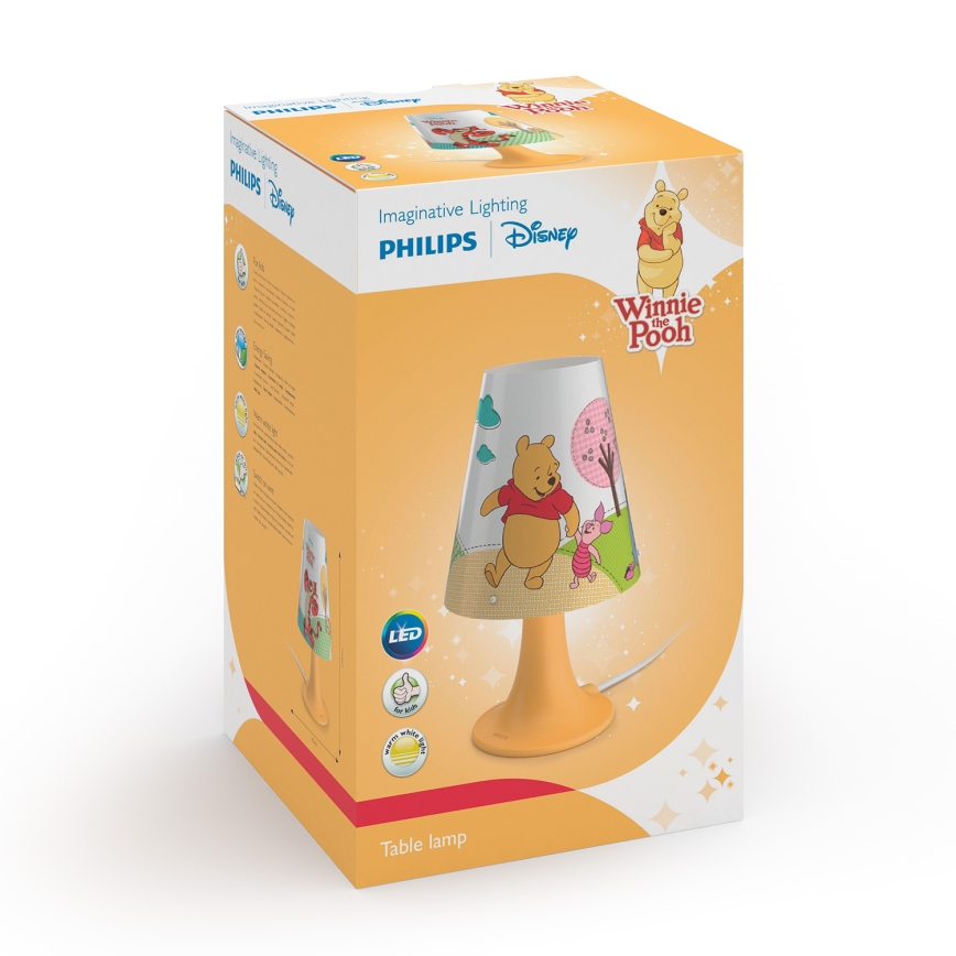 Philips 71795/34/16 - LED bordlampe til børn DISNEY WINNIE THE POOH LED/2,3W/230V