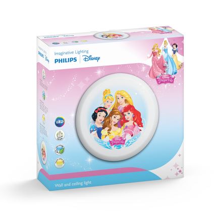 Philips 71884/28/P0 - LED væglampe til børn PRINCESS 4xLED/2,5W/230V