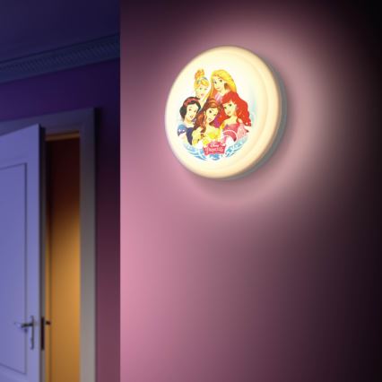 Philips 71884/28/P0 - LED væglampe til børn PRINCESS 4xLED/2,5W/230V