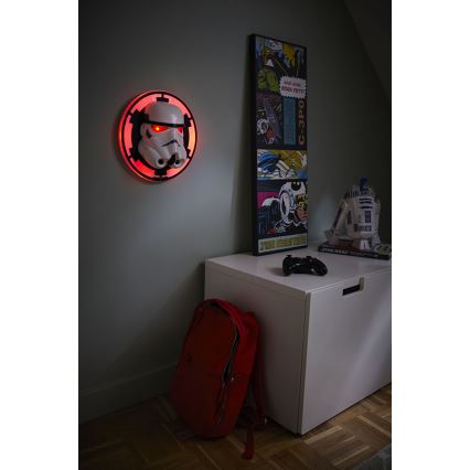 Philips 71937/31 / P0 - LED Børns Belysning DISNEY STAR WARS Stormtrooper 2xLED / 0,2W / 3V