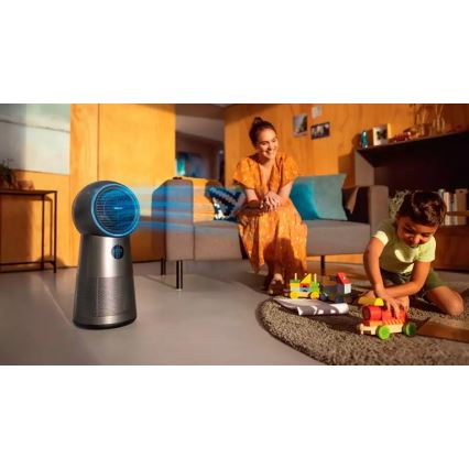 Philips AMF220/15 - Luftrenser, ventilator og luftvarmer 3-i-1 SERIES 2000 230V + fjernbetjening