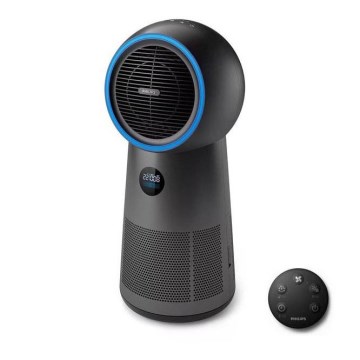 Philips AMF220/15 - Luftrenser, ventilator og luftvarmer 3-i-1 SERIES 2000 230V + fjernbetjening