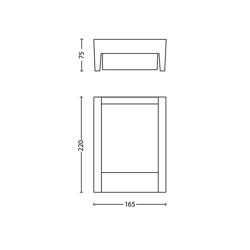 Philips - LED Udendørs Væglampe LED/3,8W/230V 3000K IP44