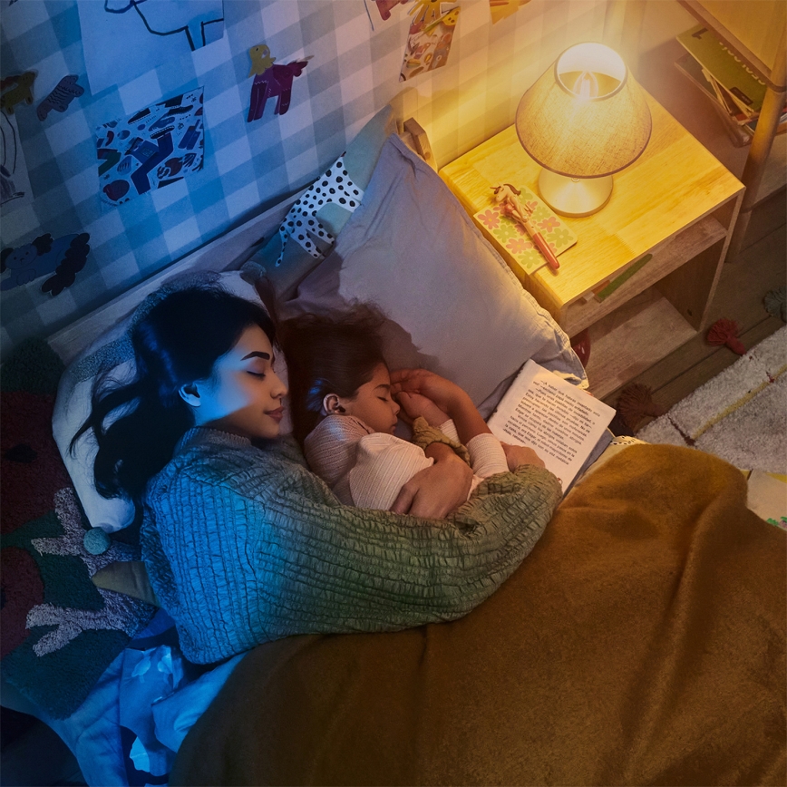 Philips - Dæmpbar LED-loftlampe med ventilator ATLAS LED/35W/230V mat krom + fjernbetjening