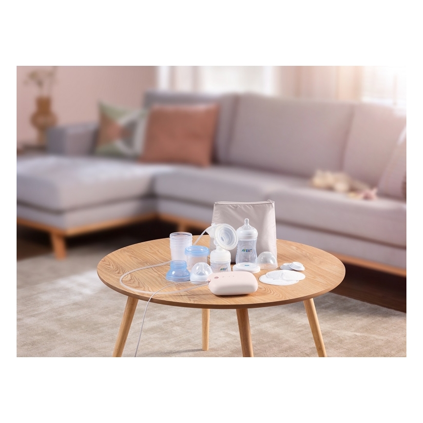 Philips Avent - Eldrevet brystpumpe med tilbehør SINGLE
