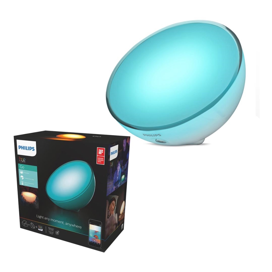 Philips - Bordlampe dæmpbar Hue GO 1xLED/6W/RGB