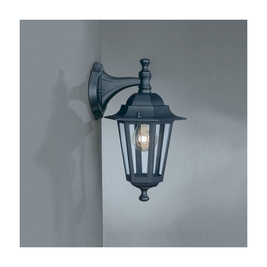Philips - Udendørs væglampe 1xE27/60W IP44