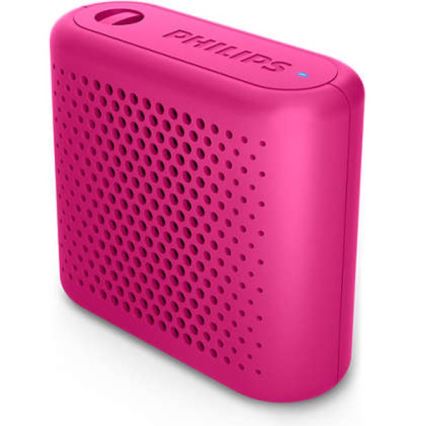 Philips BT55P/00 - Bærbar Bluetooth-højtaler 2W/5V pink