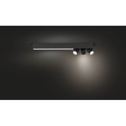 Philips - LED RGBW Dæmpbar spotlampe LED/25W/230V + 3xGU10/5,7W