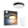 Philips - Dæmpbar Hue LED-loftlampe/19,2 W/230 V 2200–6500 K Ø 381 mm sort + fjernbetjening