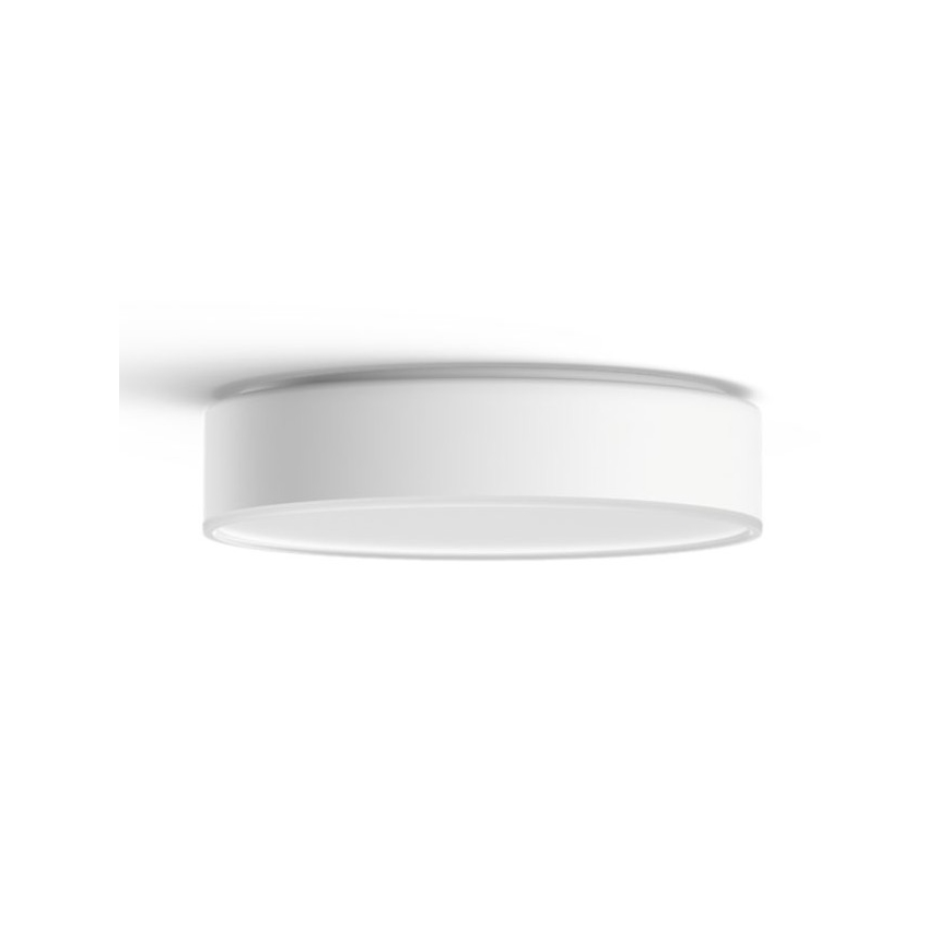 Philips - Hue dæmpbar LED-loftlampe 9,6 W/230 V 2200–6500 K Ø 261 mm hvid + fjernbetjening
