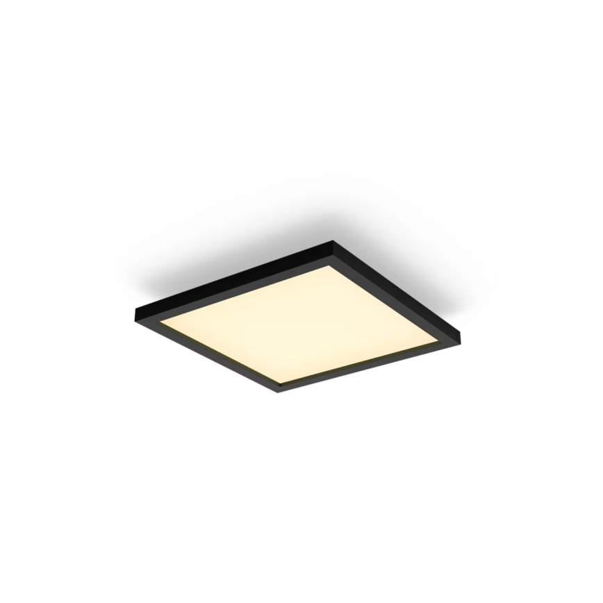 Philips - LED dæmpbar loftlampe Hue AURELLE LED/19W/230V 2200-6500K 30x30 cm sort