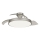 Philips - Dæmpbar LED-loftlampe med ventilator ATLAS LED/35W/230V mat krom + fjernbetjening
