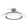 Philips - Dæmpbar LED-loftlampe med ventilator BLISS LED/35W/230V sort + fjernbetjening