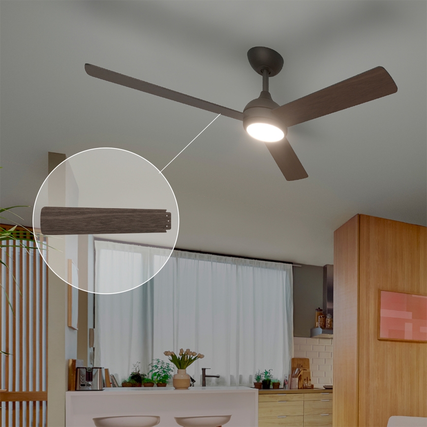 Philips - Dæmpbar LED-loftventilator CIVX LED/24W/230V + fjernbetjening