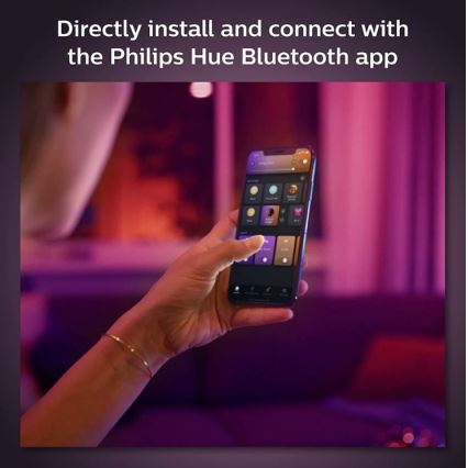 Philips - LED RGB dæmpbar pendel med wireophæng til Hue skinnesystem PERIFO LED RGB/5,2W/24V 2000-6500K