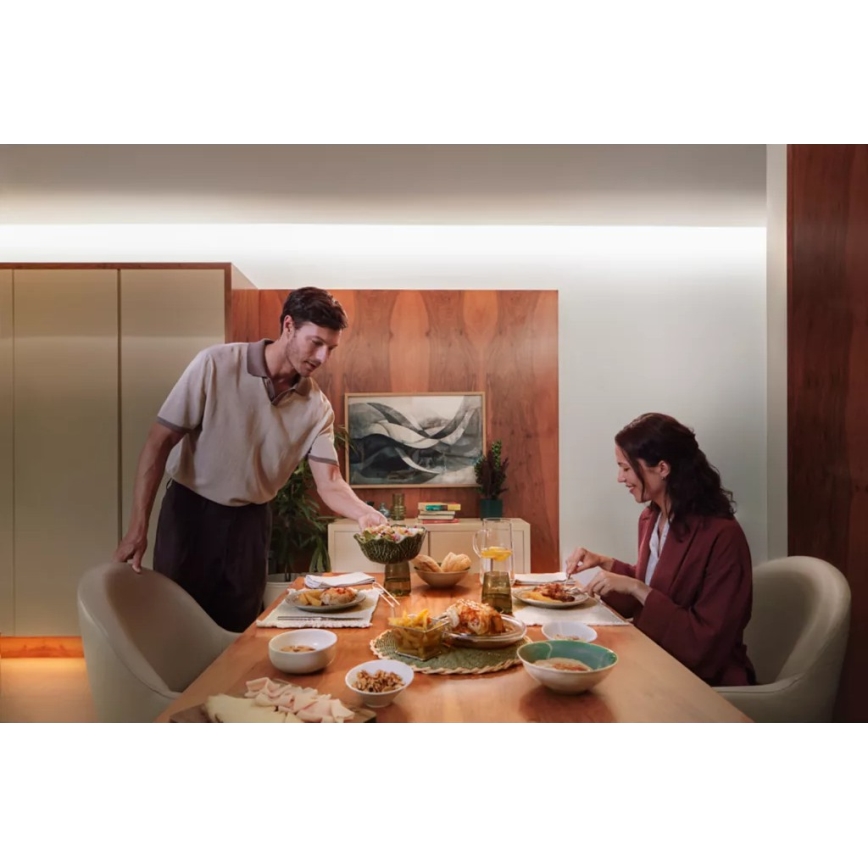 Philips - Dæmpbar RGBW LED-stribe Hue FLUX 3m LED/29W/230V 2200-6500K + Hue bridge